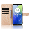 Чохол-фліп для Motorola Moto G24 / G24 Power / G04, Wallet Rhombus, рожевий