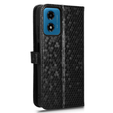 Чохол-фліп для Motorola Moto G24 / G24 Power / G04, Wallet Rhombus, чорний