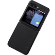 Чохол Cowhide Leather для Samsung Galaxy Z Flip5 5G, Black