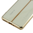 Чохол Electroplating Frame для Realme 11 Pro 5G / Pro+ 5G, clear / gold