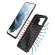 Чохол Hybrid KickStand для Samsung Galaxy S21 FE, Black