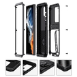 Чохол Kickstand Full Cover для Samsung Galaxy S22 Ultra, Black