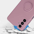 Чохол Smooth KickStand Ring до Samsung Galaxy A04S / A13 5G, Purple