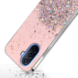 Чoхол до Huawei Nova Y70, Glittery, рожевий