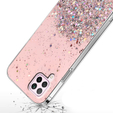 Чoхол до Huawei P40 Lite, Glittery, рожевий