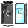 Чoхол до Realme 10 4G, Kickstand Ring, чорний