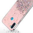 Чoхол до Samsung Galaxy A11 / M11, Glittery, рожевий