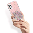 Чoхол до Samsung Galaxy A32 5G, Glittery, рожевий