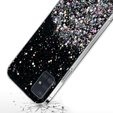 Чoхол до Samsung Galaxy A51 4G, Glittery, чорний