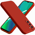 Чoхол до Samsung Galaxy S21 FE, Silicone Lite, червоний