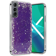 Чoхол до Samsung Galaxy S21+ Plus, Glittery, фіолетовий