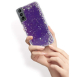 Чoхол до Samsung Galaxy S21+ Plus, Glittery, фіолетовий