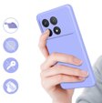 Чoхол до Xiaomi Poco F6 Pro, Silicone Lite, фіолетовий