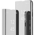 Чoхол до Xiaomi Redmi Note 11 / 11S, Clear View, сріблястий