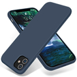 Чoхол до iPhone 12 Pro Max, Silicone Lite, темно-синій