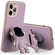 Чoхол до iPhone 14 Pro, Astronaut, фіолетовий