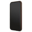 Чoхол GUESS до iPhone 11, 4G Big Metal Logo, коричневий
