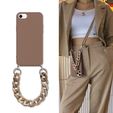 Чoхол INS Crossbody до iPhone 7/8/SE 2020/SE 2022, Brown