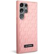 Чoхол Karl Lagerfeld до Samsung Galaxy S23 Ultra, Saffiano Mono Metal, рожевий