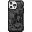 Чoхол Urban Armor Gear до iPhone 15 Pro Max, Pathfinder MagSafe Camo, чорний