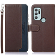 Чoхол Wallet до Motorola Moto G60S, KHAZNEH, Dual Color, Brown