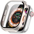 2в1 чохол та захисне скло для годинника Apple Watch 10 42MM, Beige