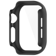 2в1 чохол та захисне скло для годинника Apple Watch 10 42MM, Black