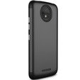 Czarne Etui Hybrid Carbon Case Motorola Moto C Plus