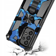 Etui Armor KickStand do Samsung Galaxy A53 5G, Camouflage Blue